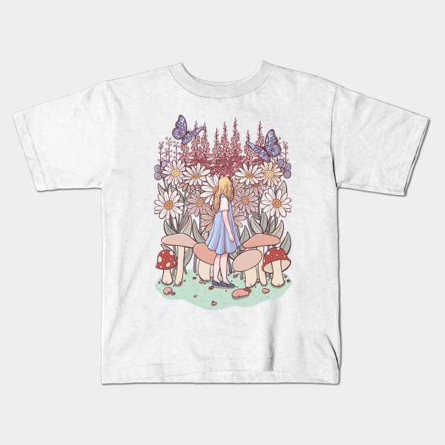 Wonderland Kids T-Shirt by Melissa Jan